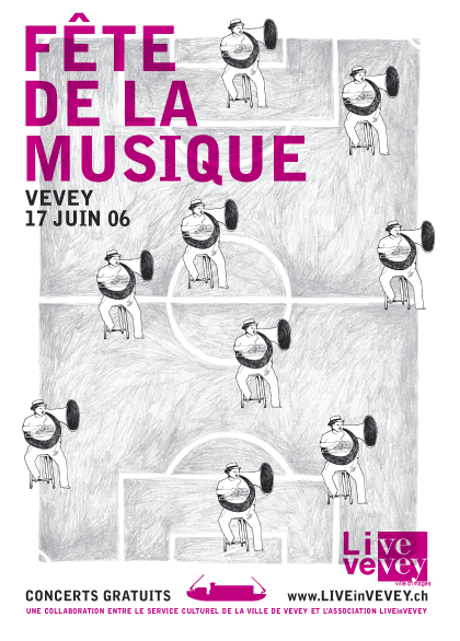Fête de la Musique Vevey terrain football