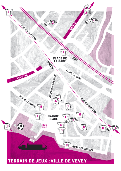 Fête de la Musique Vevey plan